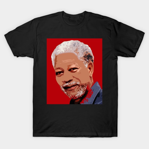 morgan freeman T-Shirt by oryan80